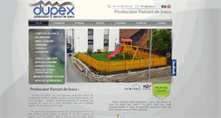 Desktop Screenshot of dupex.ro